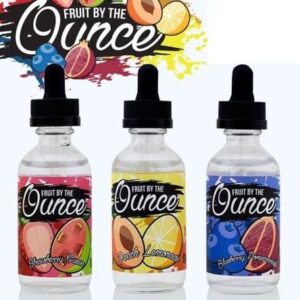 【YE VAPE】美國進口 FRUIT BY THE OUNCE 藍莓石榴 桃子檸檬 60ml 大煙丁油 e-juice (0)
