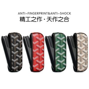 【YE VAPE】日本 IQO 適用 [ ILUMA / ILUMA i ] 側開款 保護套 附側蓋 格子 紋路