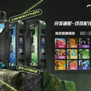 【YE VAPE】🔥買煙彈贈主機🔥 ZgarProject D 冰熊卡帶 換彈式一次性 可拆卸積木煙彈 15mL / 3%