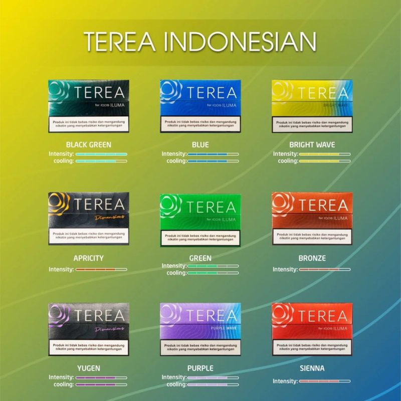 亞洲版(印尼) Indonesian TEREA 煙彈 IQOS加熱菸 ILUMA專用